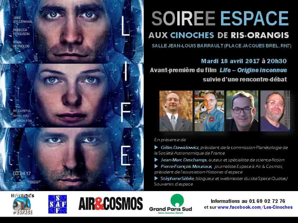 Programme de la soirée.