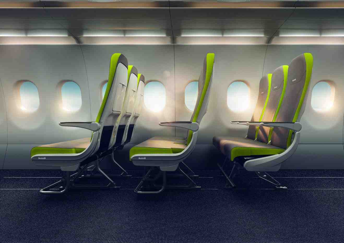 Le Flex Seat en configuration normale.