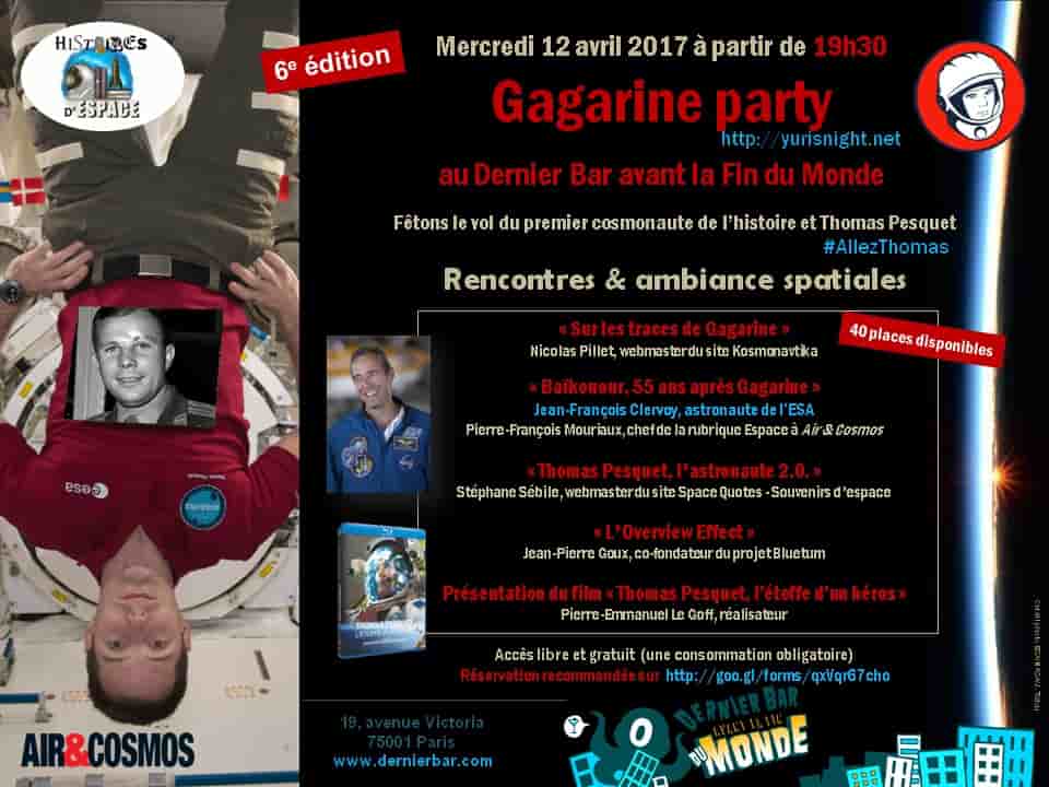 The World Space Party #AllezThomas