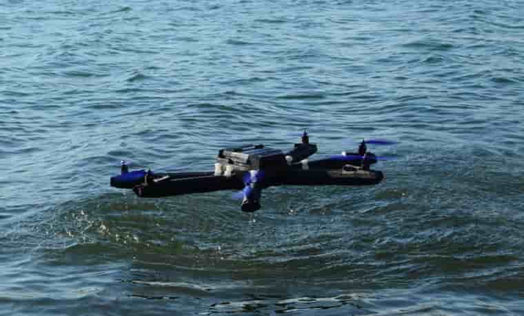 Le drone gonflable de Diodon peut amérir