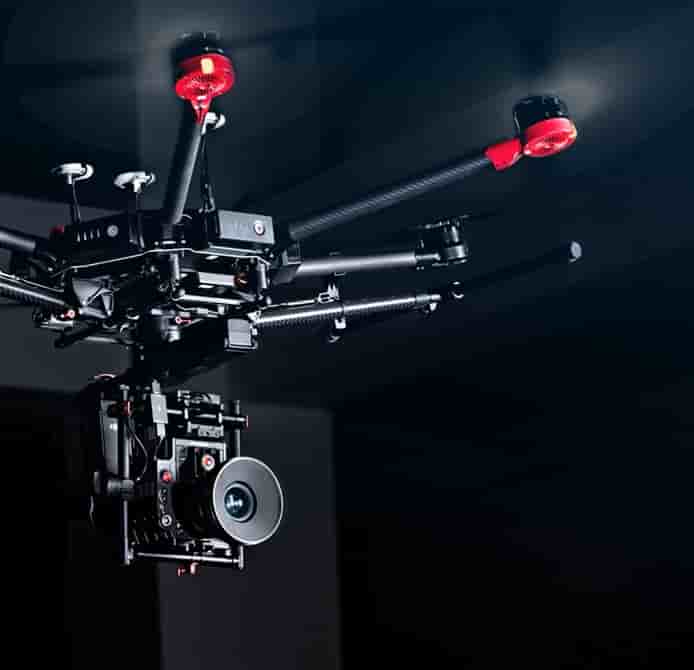 Des drones Matrice 600 Pro ont été employés pour la conduite des missions.