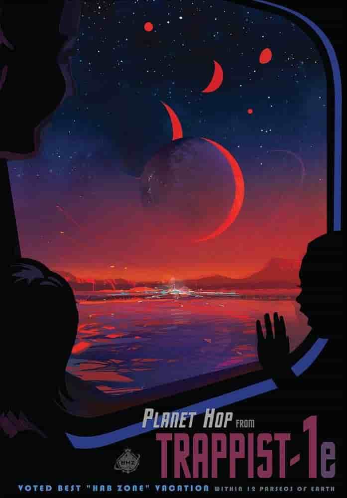 La Nasa a déjà préparé les affiches de voyage...