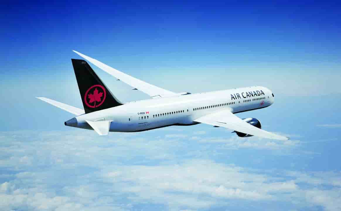 La nouvelle livrée des avions Air Canada