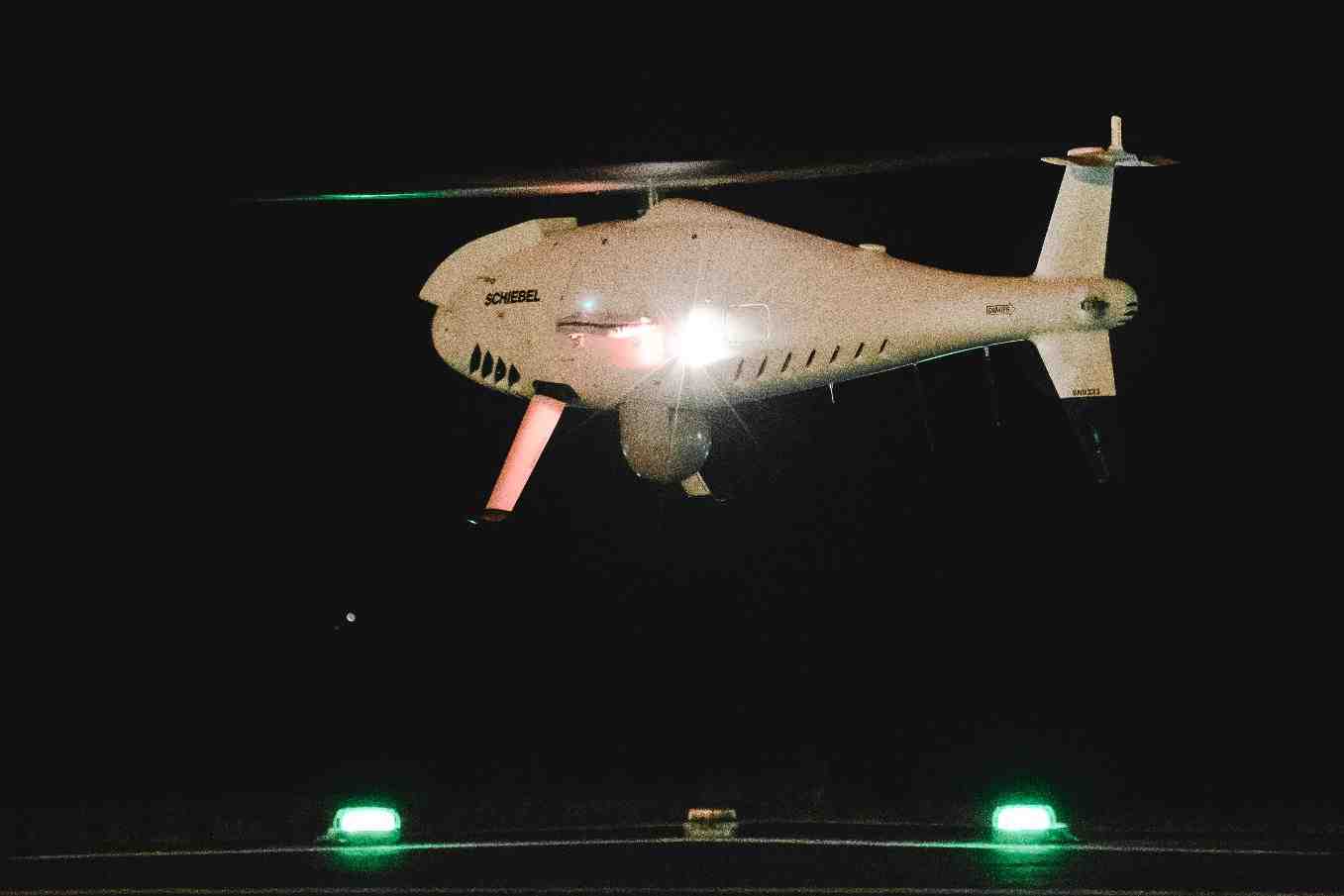 Le Camcopter S-100 a conduit des missions ISR pour des plateformes pétrolières au Nigeria.