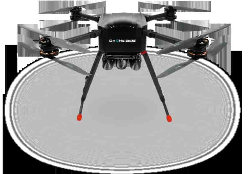 Drone Volt exporte son drone Hercules 10 en Italie.