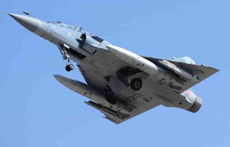 Mirage 2000 indien équipé du missile MICA de MBDA