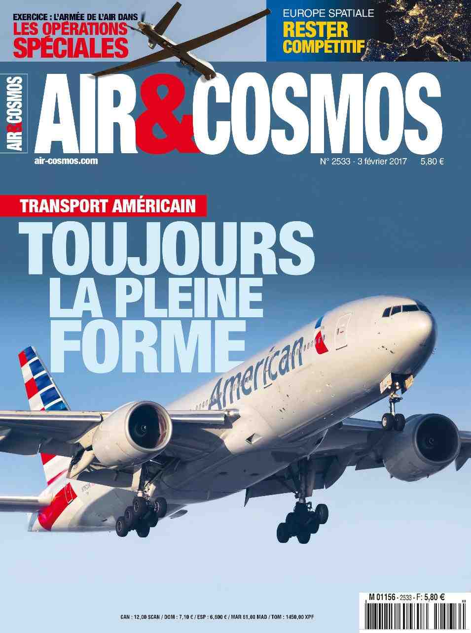 Les principales compagnies aériennes américaines ont dégagé un bénéfice d'exploitation global de 21,6 Md$ en 2016.