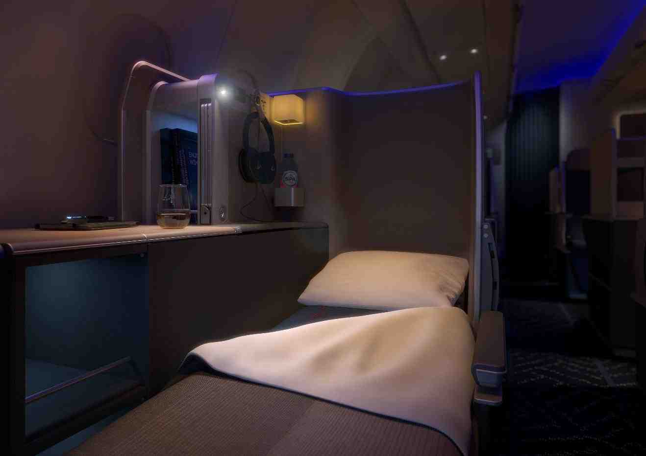 La nouvelle business class de Brussels Airlines sera installée sur l'ensemble de la flotte long-courrier.