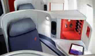 Le siège Cirrus de Zodiac Aerospace est devenu le fauteuil-couchette de la classe Affaires de la flotte de long-courriers d'Air France.