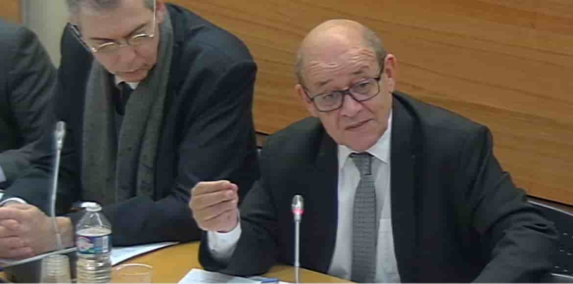 Audition du Ministre de la défense Jean-Yves Le Drian