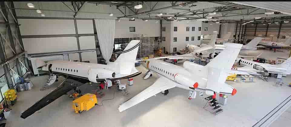 TAG maintenance centre in Geneva.