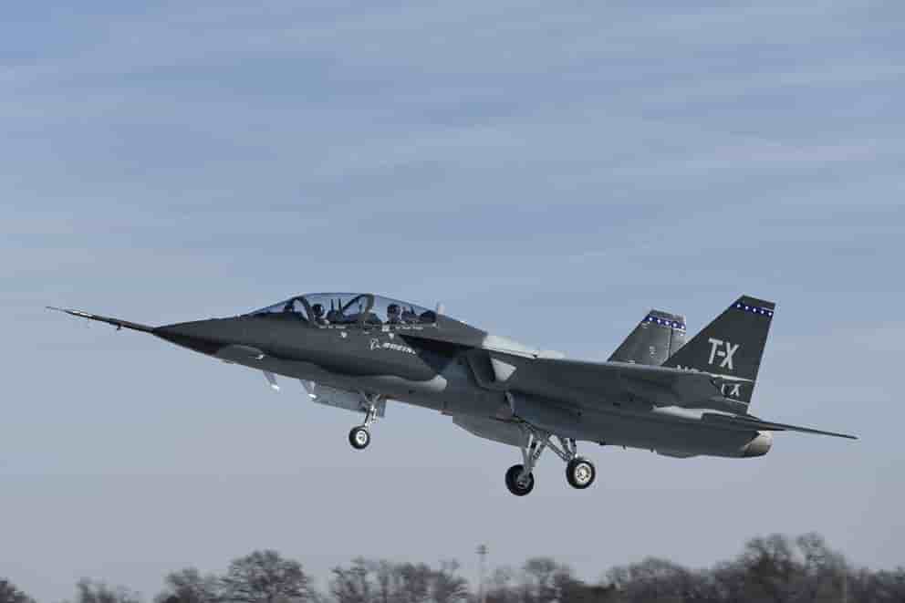 Le Boeing T-X a effectué son premier vol, qui s'est étalé sur une durée de cinquante-cinq minutes.