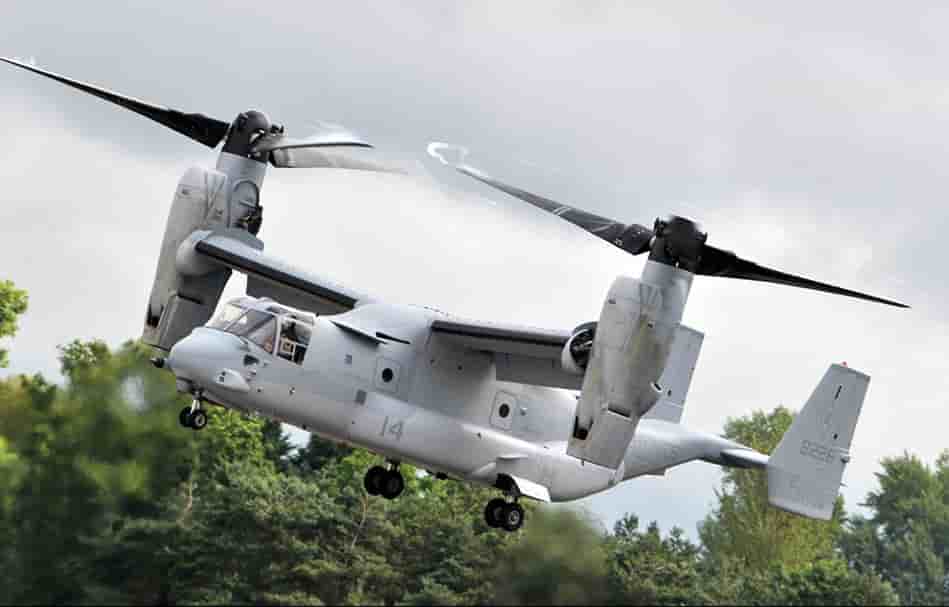 Les V-22 Osprey sont actuellement cloués au sol à la suite de l'accident intervenu le 13 décembre 2016 au large d'Okinawa,au Japon.