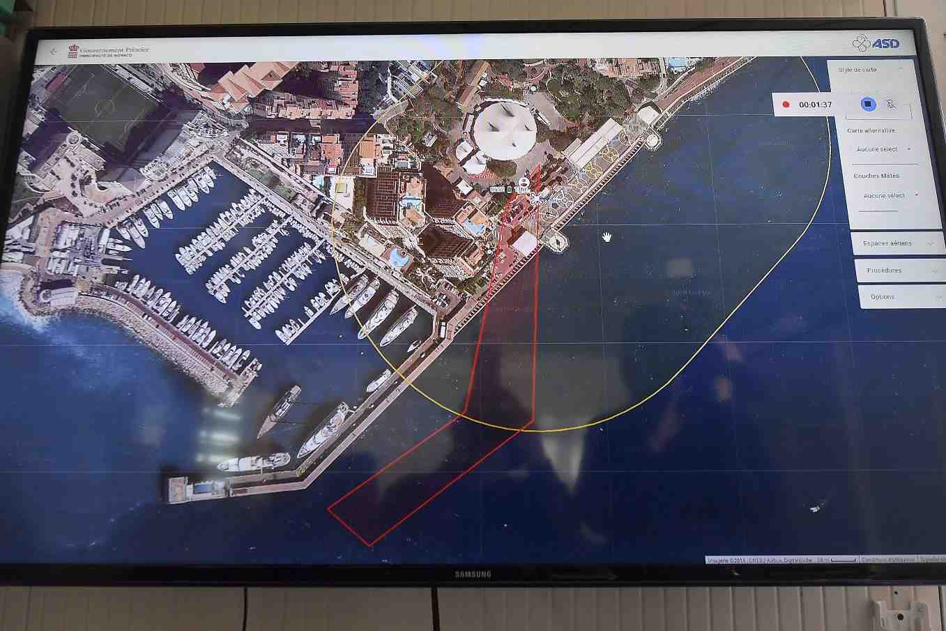 Monaco accueille le système UTM Flysafe développé par ASD.