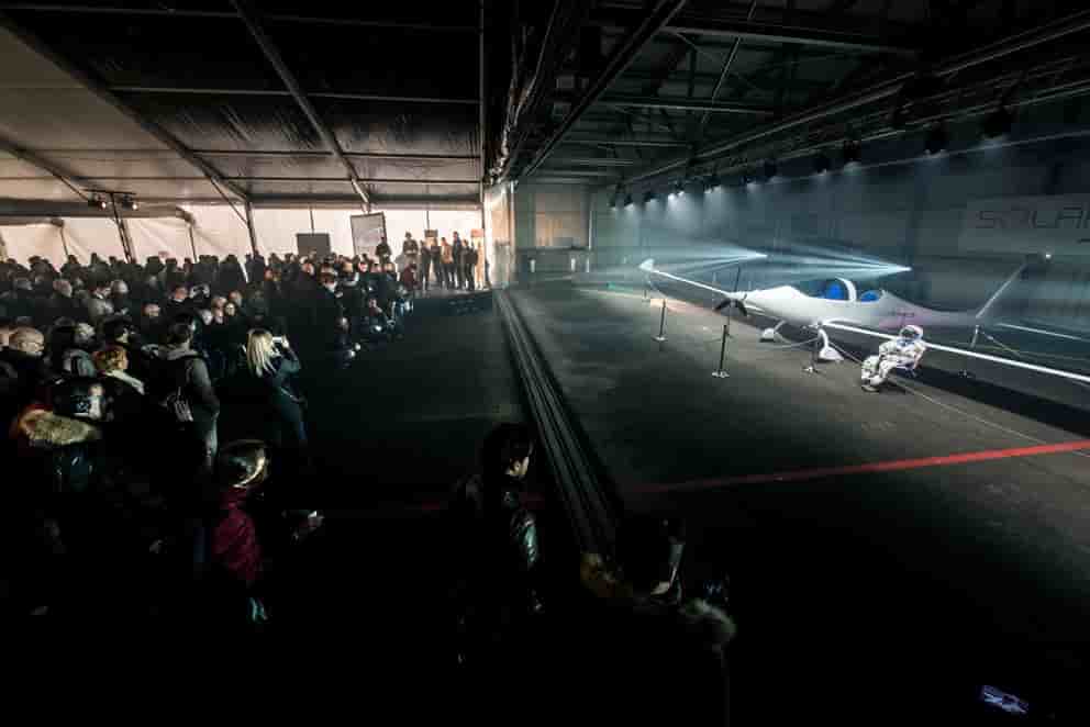 SolarStratos a été révélé le 7 décembre 2016.