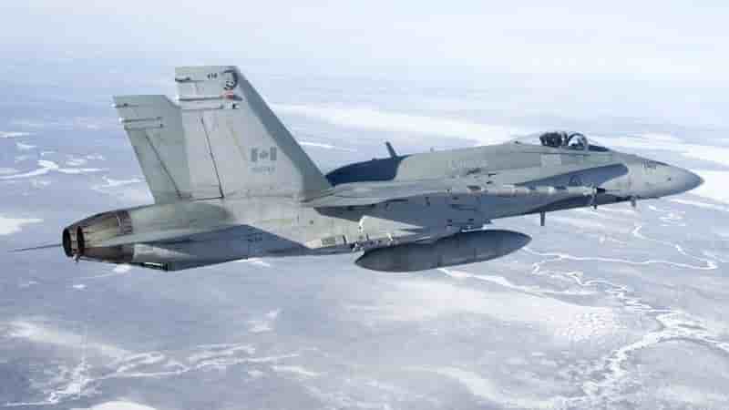 Un CF-188 canadien
