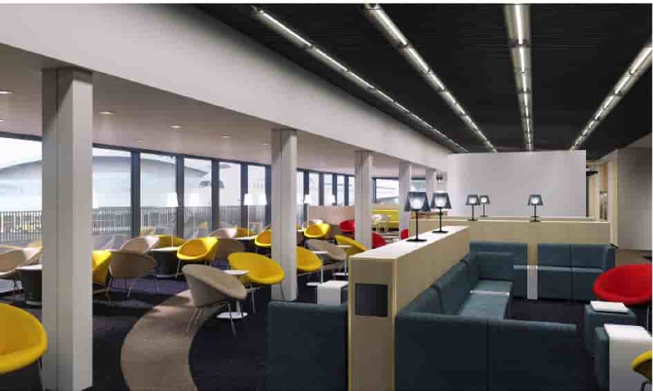 Le nouveau salon Hop ! Air France à Orly Ouest