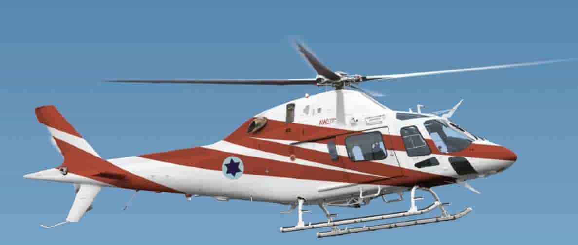 Israël se dote de sept hélicoptères AW119Kx.
