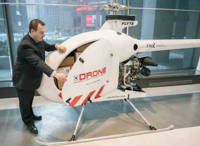 Le Condor peut emporter jusqu'à 180 kilos.