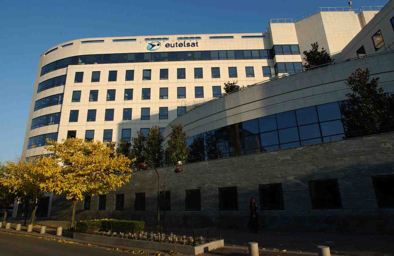 Siège d'Eutelsat, à Paris