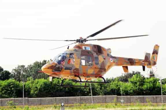 Second prototype of the Light Utility Helicopter.