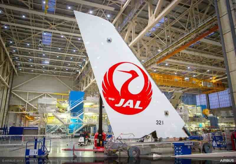 First A350 for Japan Airlines.