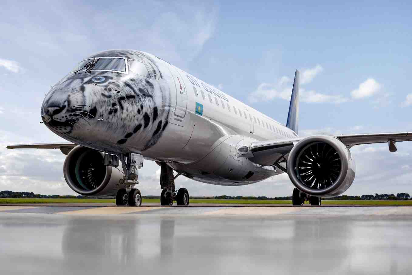 Un E190-E2 d'Air Astana