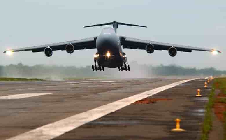 Des pièces réalisées par impression 3D ont été intégrées sur un C-5 Galaxy.