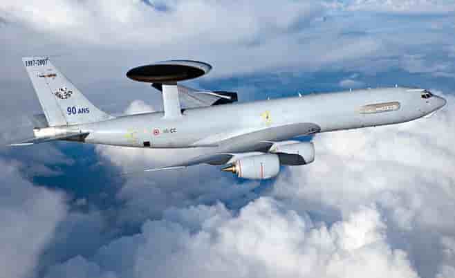 Les E-3F de l'armée de l'Air sont de plus en plus intégrés dans la gestion des opérations terrestres