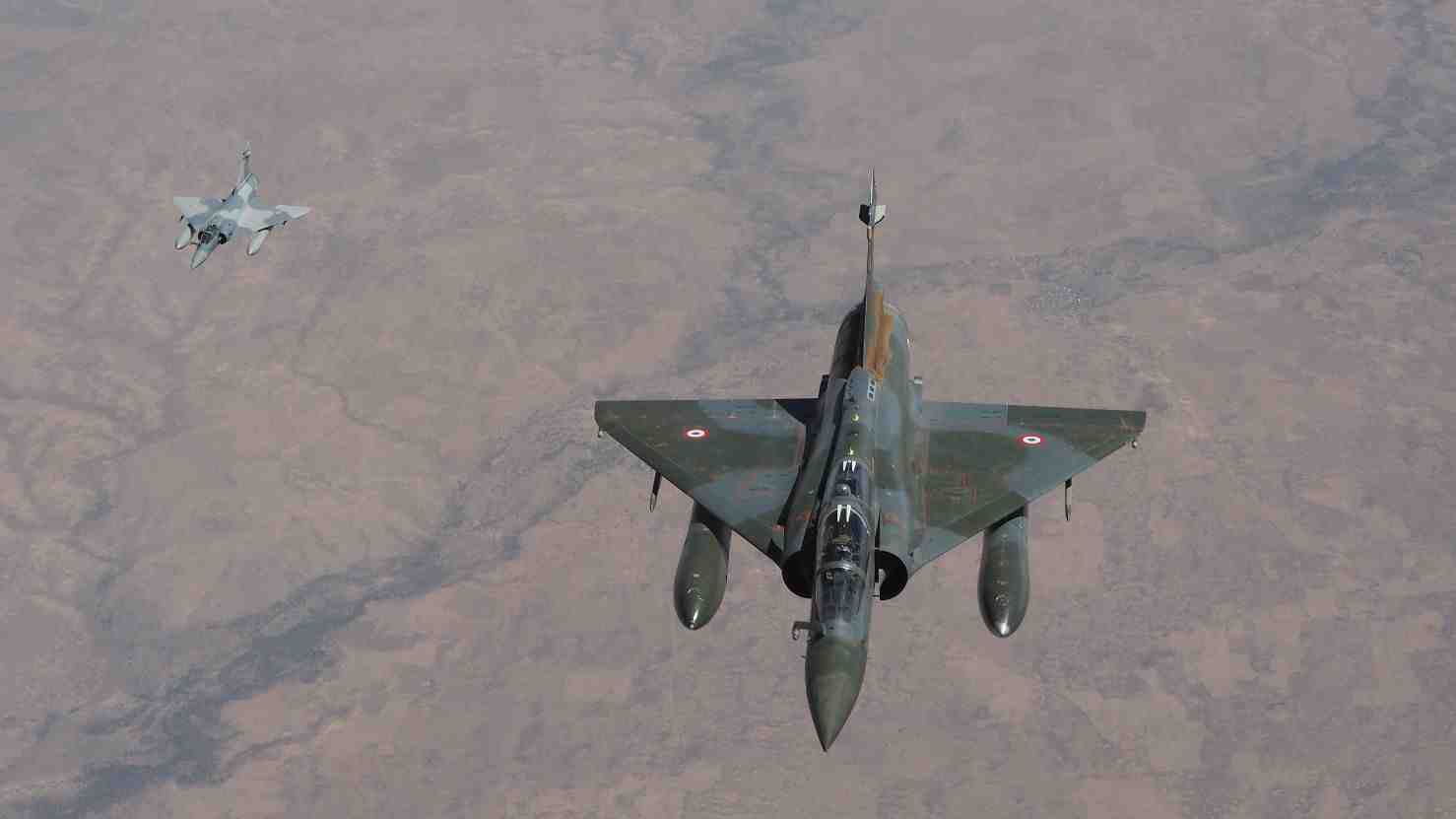 Les Mirage 2000 C et D sont déployés en Afrique (Image d'archive)