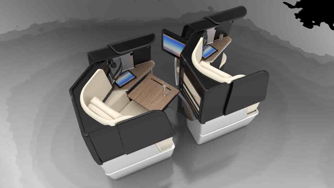 Le Cirrus NG présenté au dernier salon Aircraft Interiors.