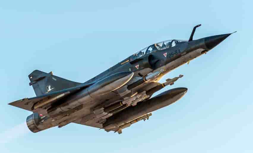 Les Mirage 2000N déployés en Jordanie ont utilisé pour la première fois quatre points d'emport.