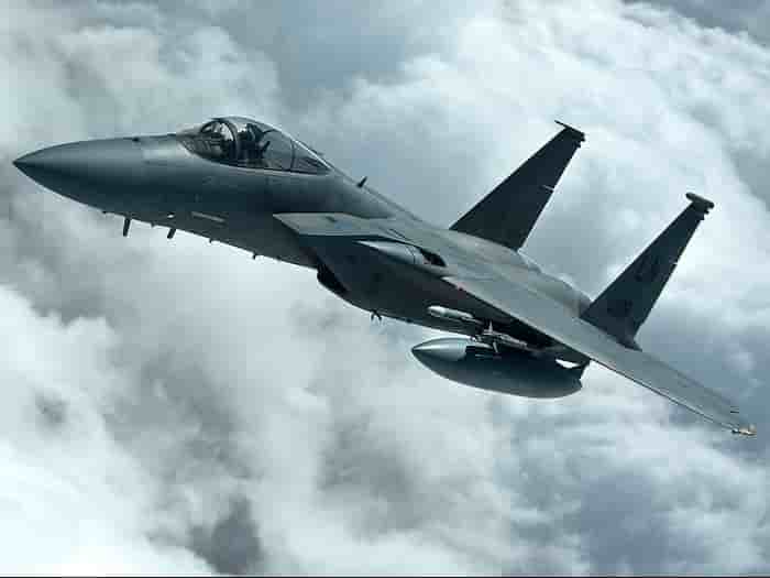 L'US Air Force a déployé 15 F-15C en Islande dans le cadre de la mission de police du ciel de l'OTAN.