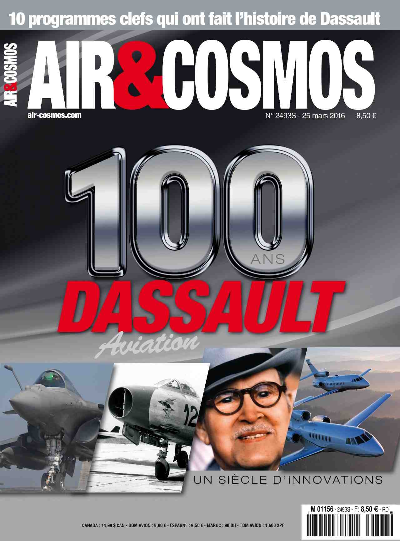 Notre numéro spécial célébrant les 100 ans de Dassault Aviation est disponible dans les kiosques et kiosques numériques depuis le 25 mars. Un "collector" à ne pas louper.