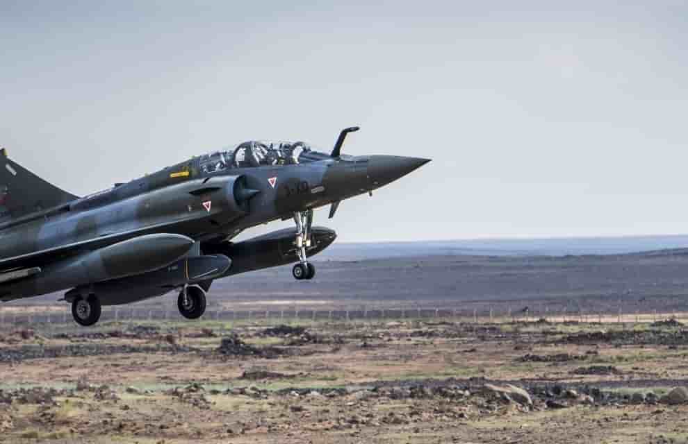 Les Mirage 2000D ont tiré, pour la première fois dans l'opération Chammal, des missiles SCALP