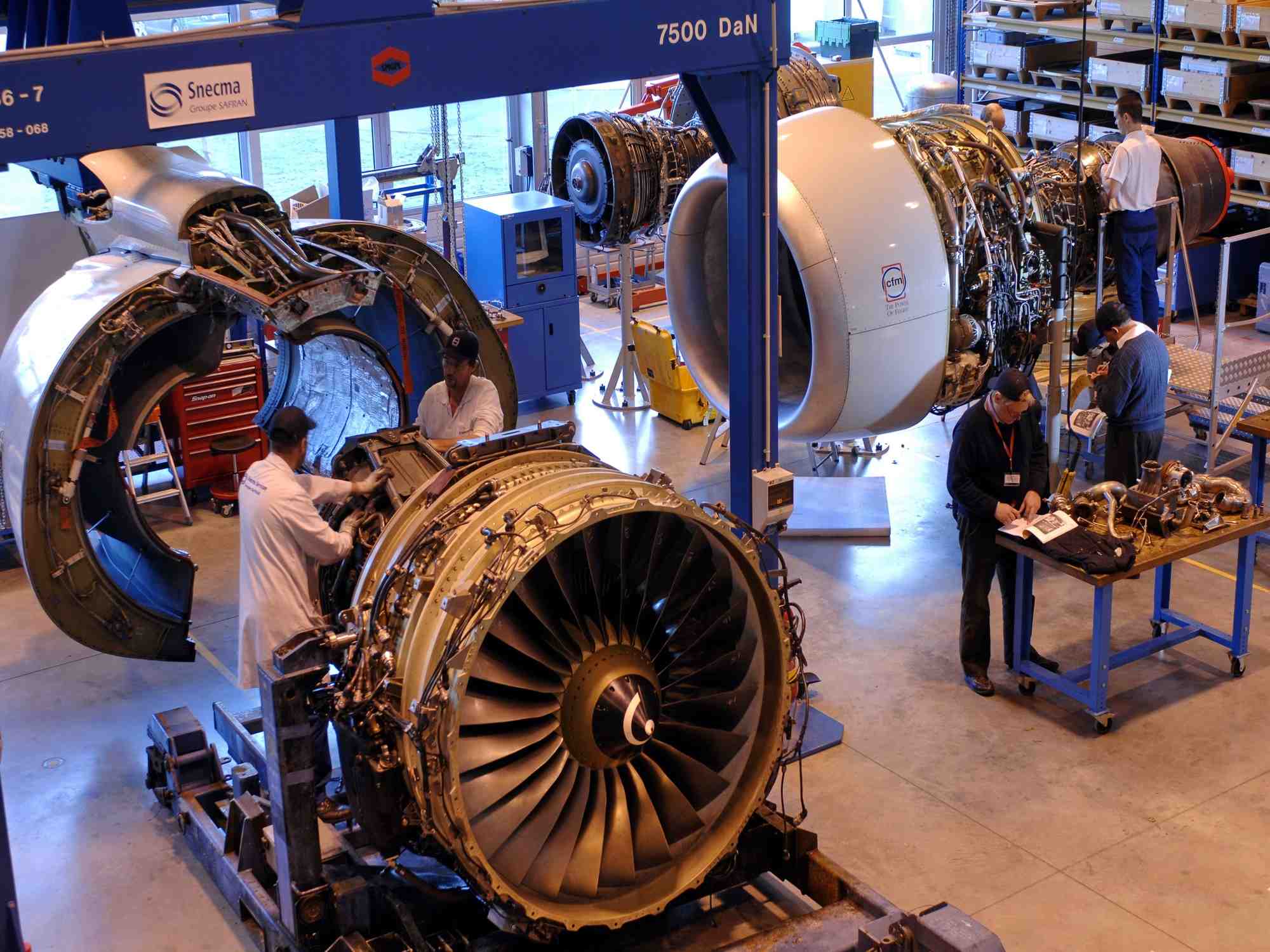 L'école de formation de Snecma à Montereau.