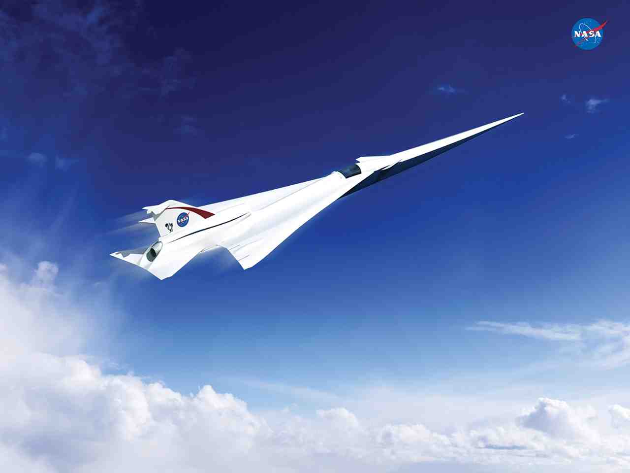 Ce à quoi pourrait ressembler le supersonique civil signé Lockheed, lorsqu'il volera en 2020.