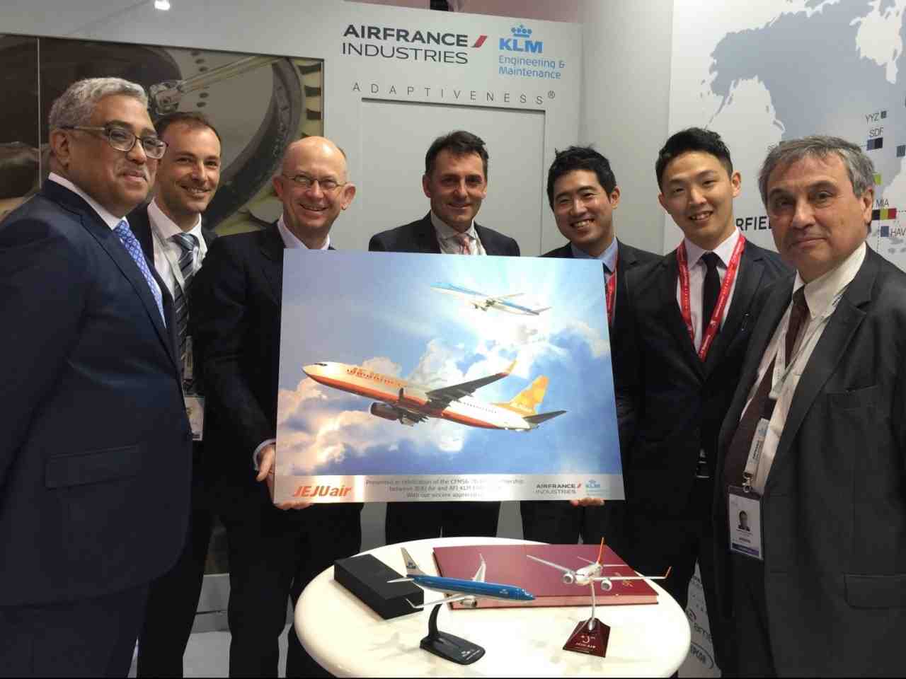 Air France Industries KLM E&M a dévoilé cinq nouveaux contrats au dernier Singapore Airshow.