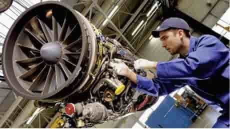 La future tour d'atomisation d'Aubert & Duval pourra fabriquer des poudres en superalliages N18 pour des éléments du moteur Snecma M88 qui propulse le Dassault Rafale.
