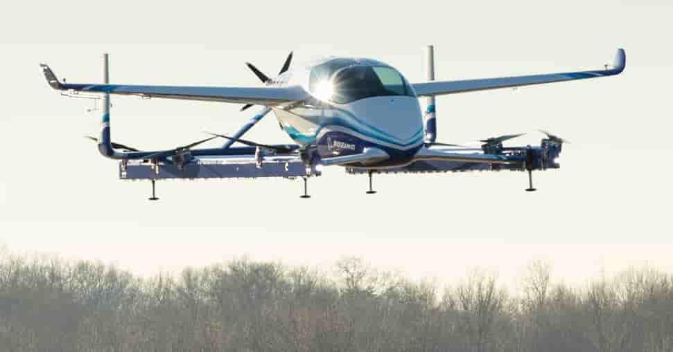 Boeing PAV makes first flight.