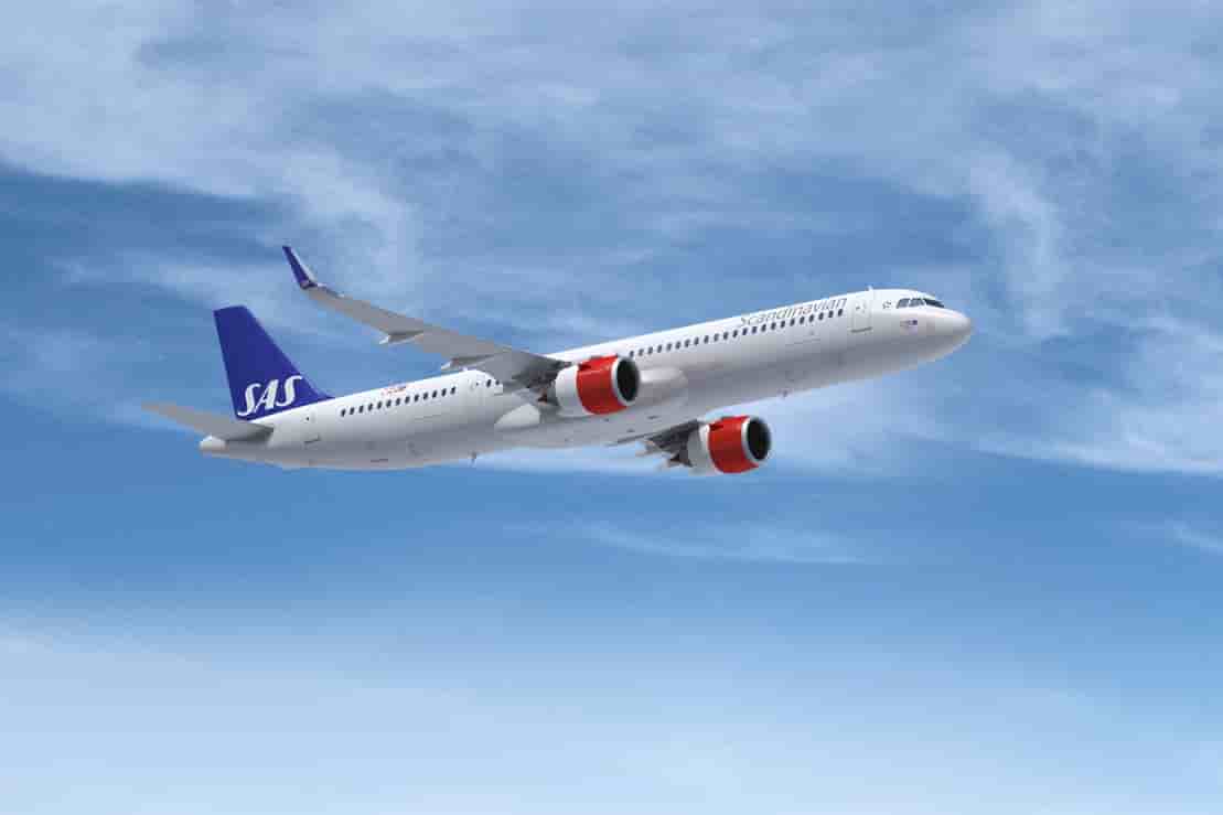 SAS a décidé de louer trois Airbus A321LR auprès d'ALC.