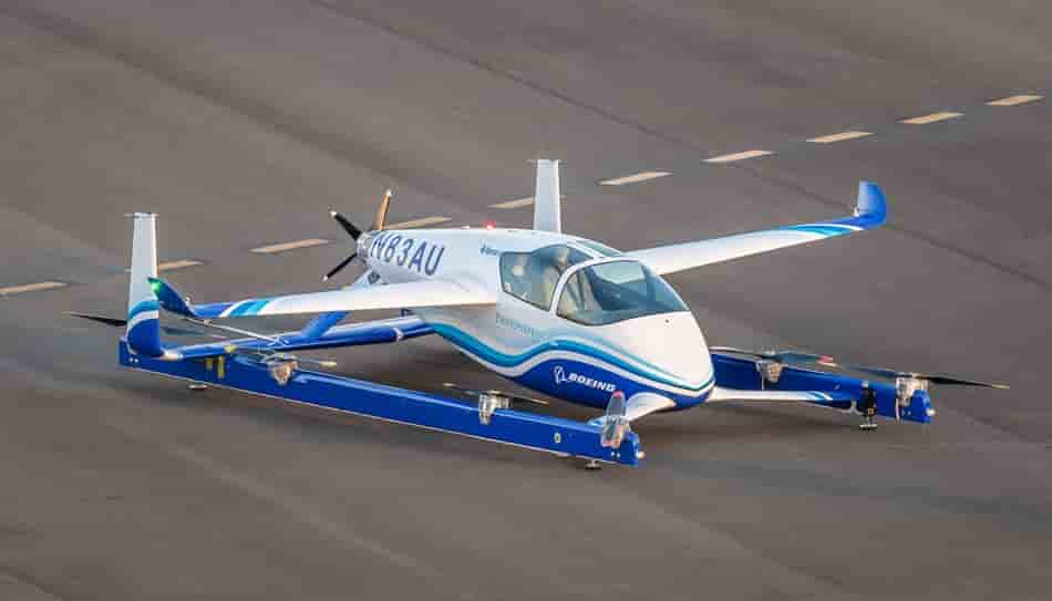 Le Boeing PAV a réalisé son premier vol le 22 janvier 2019.