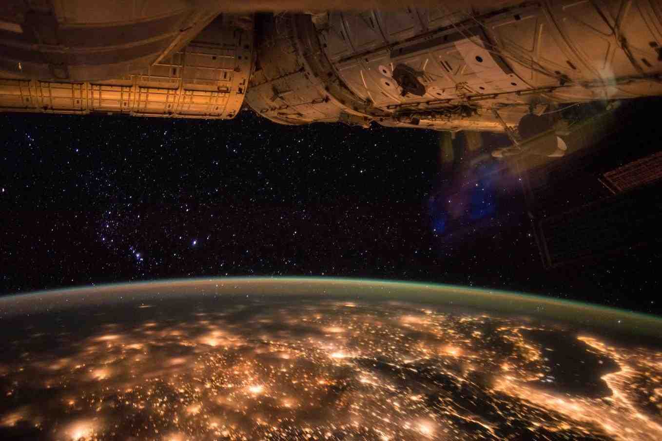 L'Europe vue depuis l'ISS