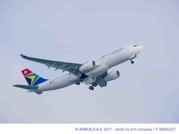 South African Airways va ajouter cinq Airbus A330-300 aux six A330-200 déjà en service.