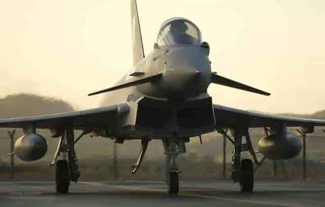Pour maintenir ses Typhoon en conditions de vol, la RAF cannibalise certains de ses appareils.
