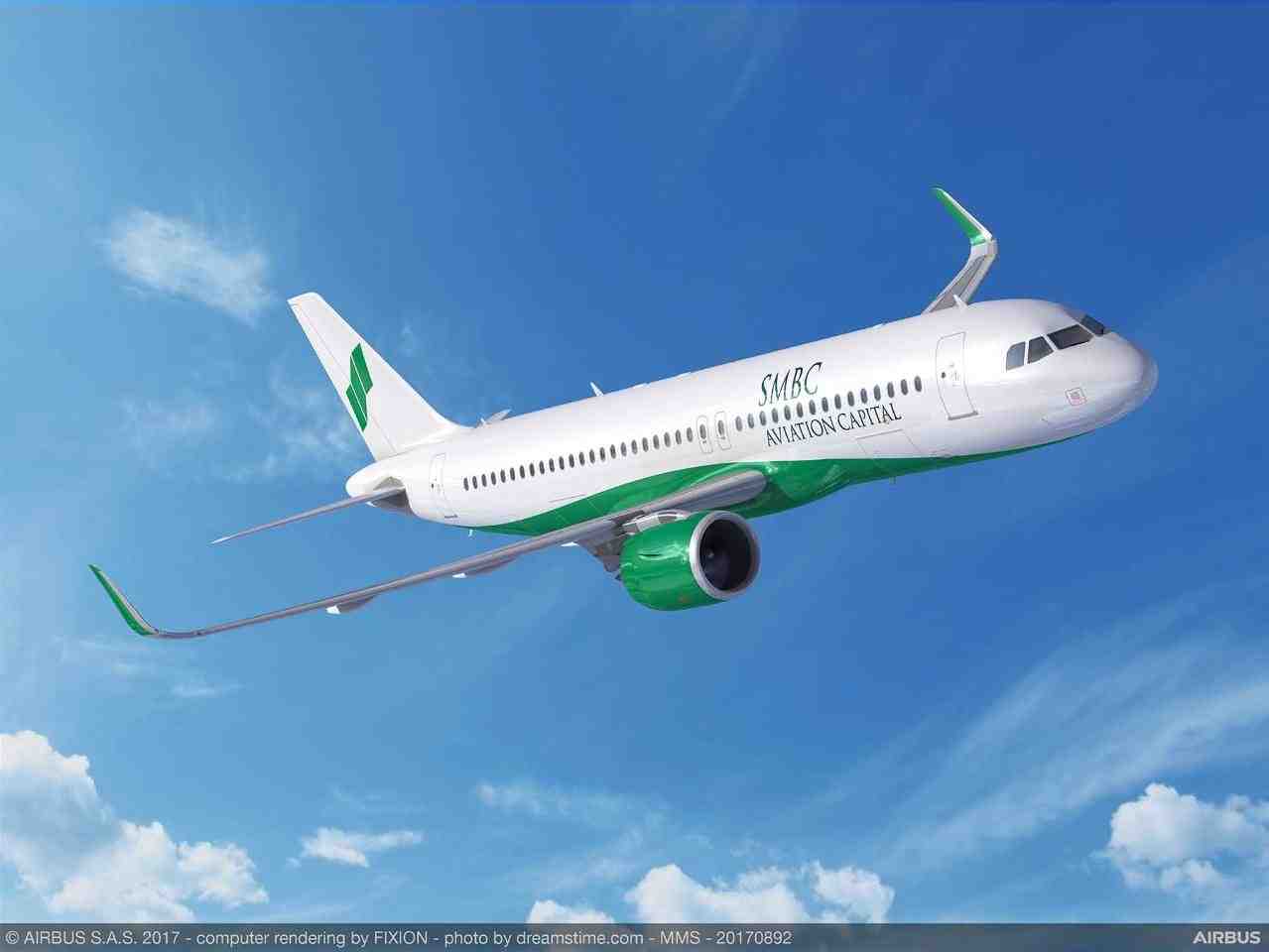 Le loueur SMBC Aviation Capital a désormais commandé 181 Airbus A320neo.