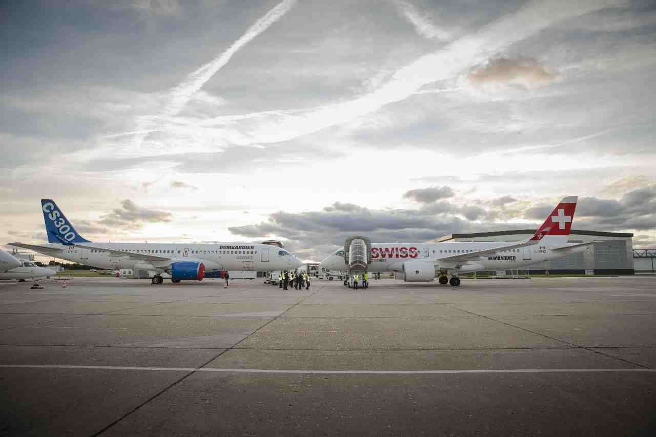 Le premier CSeries, un CS100, sera livré à Swiss au premier semestre 2016.