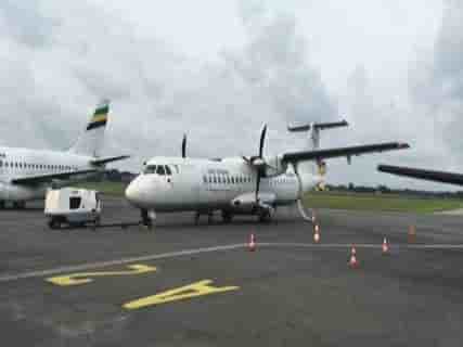 La compagnie aérienne gabonaise exploite notamment deux ATR 42/72.