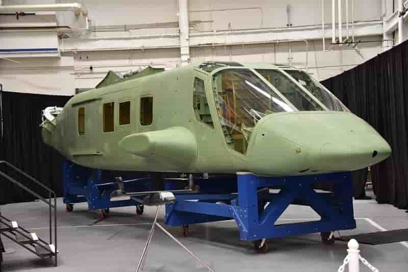 Le premier fuselage du Bell V-280 assemblé par Spirit AeroSystems à Wichita, au Kansas (Etats-Unis) va être transféré à l'usine Bell d'Amarillo en vue de l'assemblage final de l'appareil.