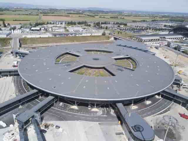 Lyon-Saint Exupéry airport.